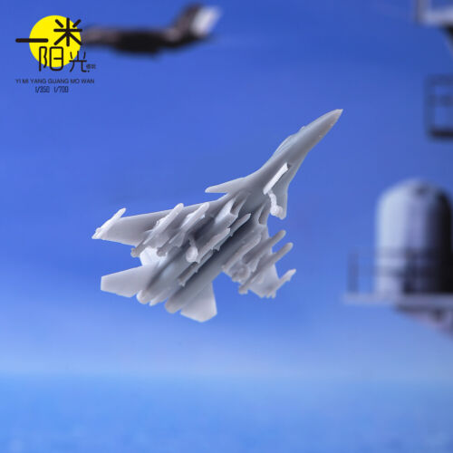 Modelo de 1/700 Miniaturas Portaaviones Chino Avión de Combate Escena Figura Juguete - Imagen 5 de 5