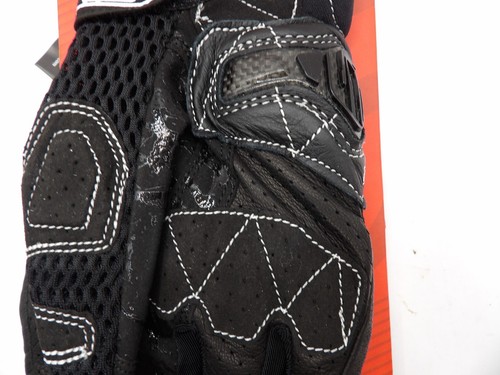 Five5 Stunt Evo Airflow Black Motorcycle Gloves Womens Small S / 8 - Picture 12 of 13