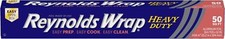 Reynolds Wrap Heavy Duty Aluminum Foil 50 Square Feet Packaging May Vary