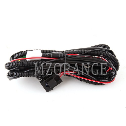 LED Fog Light DRL H16 Wiring Harness Switch For Toyota RAV4 Hilux Kluger Corolla - Picture 4 of 6