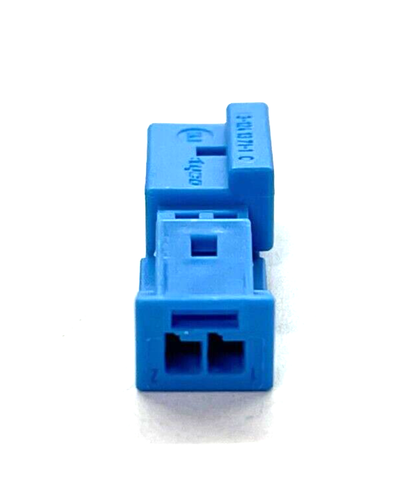 (5-TEILIGES SET) 3-1241371-1, TYCO, KFZ-Steckverbinder MQS ST-GEH 2P, BLAU, ROHS - Bild 3 von 4
