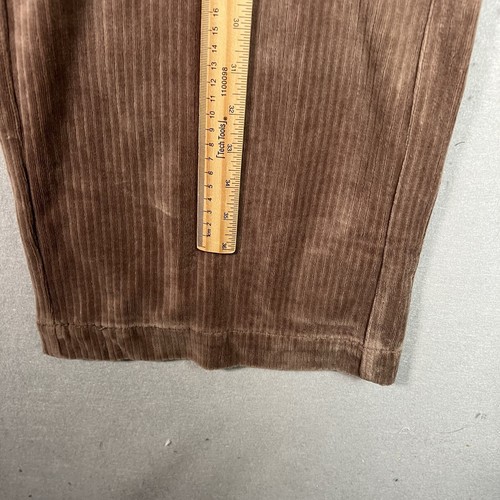 NWT! Time And Tru Knit Cargo Pants Womens Large Brown Wide Leg Cotton Blend - Picture 7 of 13