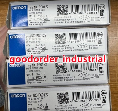 Genuine Omron NX-PG0122 Series Pulse Output Unit NX-PG0122 Module New In Box