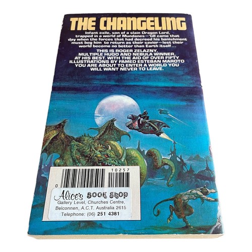 Roger Zelazny Science Fiction Paperback Book - Vintage/80s/90s/Fantasy/Drop Down - Picture 26 of 71