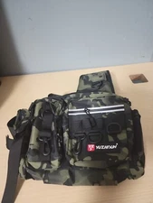 Multi-function Fishing Gear Bag One-shoulder Large-capacity Storage Waist Bag