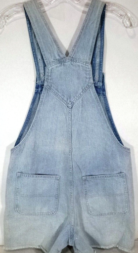 Old Navy-Girls/Teens Denim Cut-Off Overalls-XL Extra Large 14/16-32" Waist-NEW! - Picture 4 of 7