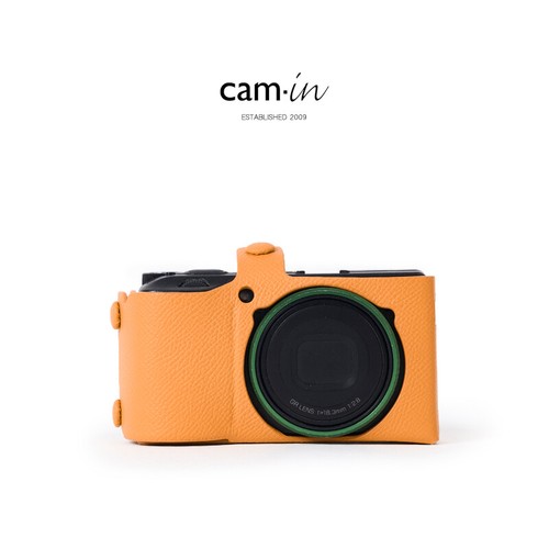 Cam-in Leather Half Full Case For Ricoh GR3 GR3X GRIII HDF Camera Bag no stitch - Picture 14 of 36