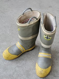 ARFF A.R.F.F. Aircraft Rescue Fire FireFighting Boots Men's Size 13 Medium