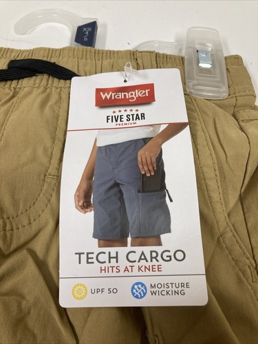 NEW Boys Wrangler Five Star Premium Tech Cargo Size XS (4/5) - Picture 2 of 4