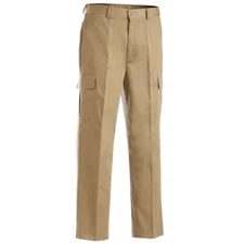 Edwards 2575 Men's Beige Cargo Pants Size 32 Unhemmed Length