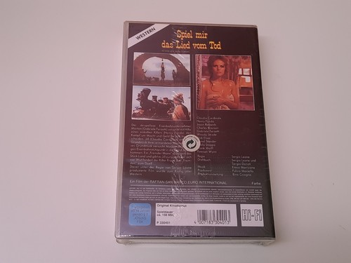 Spiel mir das Lied vom Tod 1968 VHS German PAL Video Sergio Leone NEU OVP - Bild 2 von 4