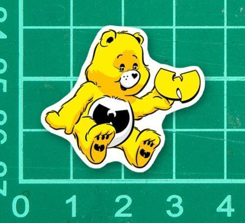 Wu-tang Clan Bear Sticker - Afbeelding 1 van 1