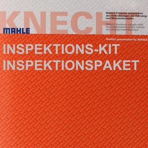 KNECHT Set Filterpaket Luftfilter LX 1631 Ölfilter OC 727 MAHLE
