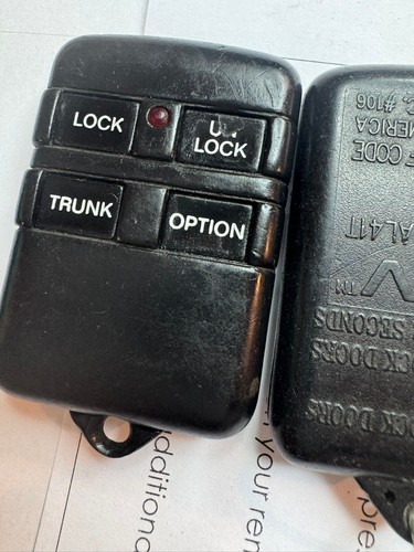 EXCALIBUR FCC L2MAL41T CAR STARTER KEYLESS REMOTE CONTROL ATV OMEGA R&D INC #106 - Picture 13 of 17