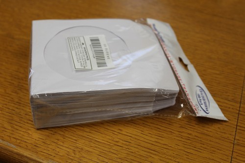 100 CD & DVD weiße Papierhülle - Bild 2 von 2