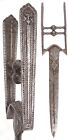 New ListingRare Antique 17th Century South Indian Katar Knife Dagger Pierced Handle India