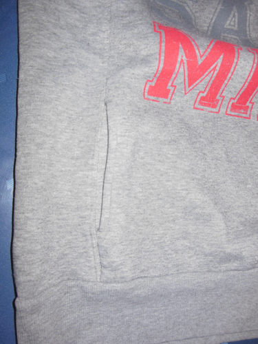 Damen Sweatshirt mit Kapuze und Seitentaschen  "FCB - Mia san Mia" Gr. L - Bild 5 von 8