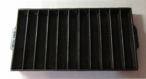 Erie Cast Iron #22 Corn Bread Stick Pan 954 early Pre-Griswold muffin pan 1890 - Picture 5 of 10