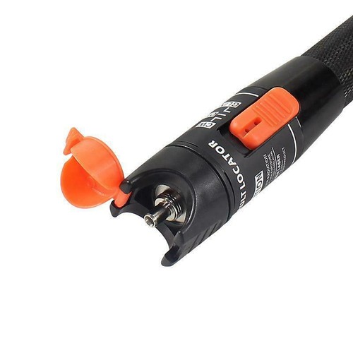 10MW10KM Red Laser Light Fiber Optic Cable Tester Visual Fault Locator Checker - Afbeelding 4 van 5