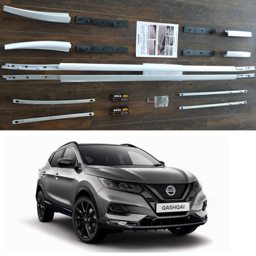 Roof Rails To Fit Nissan Qashqai 2014 - 2021 4x4 Aluminium Rack Bars Accessories - Picture 14 of 14