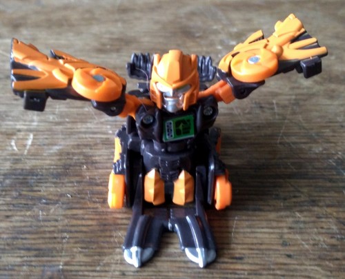 RARE 2012 TRANSFORMERS BOT SHOTS BATTLE GAME SPIN SHOT SCOURGE LOOSE - Bild 8 von 12