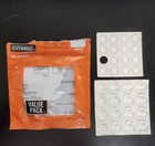 Everbilt Clear Soft Rubber Like Plastic Self-Adhesive Assorted Round Bumpers