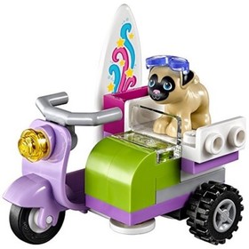 LEGO FRIENDS Set #41306 "Mia's Beach Scooter" - 100% Complete with Manual