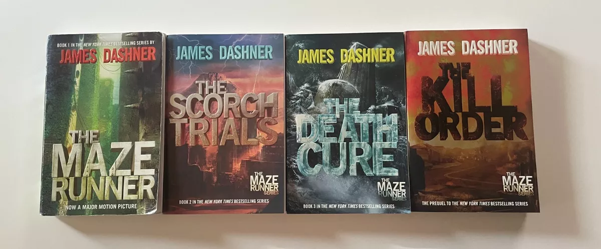 The Maze Runner SET OF 4 BOOKS by James Dashner, Paperback