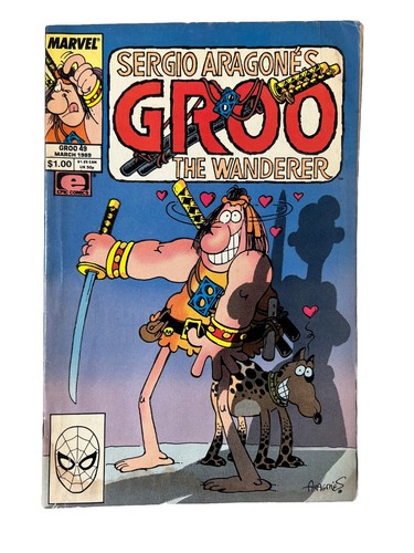 ⚡⚡⚡GROO 49 Good Condition Mar. 1989 SERGIO ARAGONES COMICS BOOK⚡⚡⚡ - Picture 1 of 2
