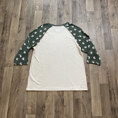 Michigan State The Nike Tee Baseball Tee Women’s Extra Large - Picture 3 of 6