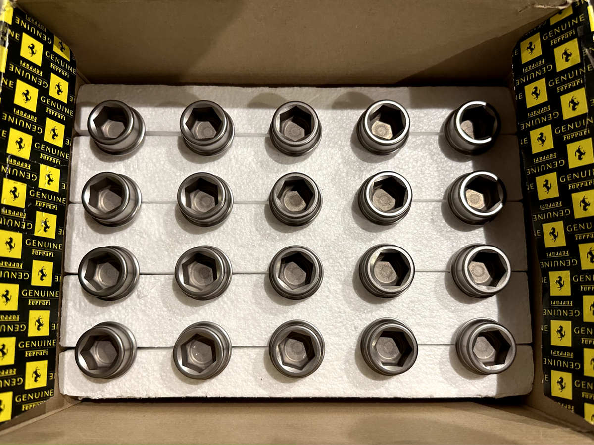 Ferrari純正ピンバッジ by BOLAFFI FERRARI bolzen schrauben wheel titanium stud bolts bolt 206274 | eBay
