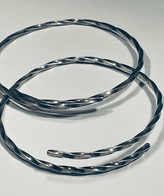 アクセサリー LET IT BE Stamped & Twisted Bangle SV925 s-l400.jpg