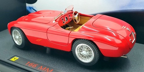 Hot Wheels Elite 1/18 Scale Diecast L2989 - Ferrari 166 MM - Red - Picture 2 of 5