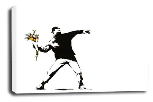 Banksy Artist Wall Art Living Room Bedroom Balloon Girl Canvas Picture Framed - Picture 4 of 6