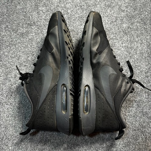 Nike Shoes Mens 11.5 Black Lace Up Air Max Tavas Sneakers 705149-010 - Picture 12 of 18
