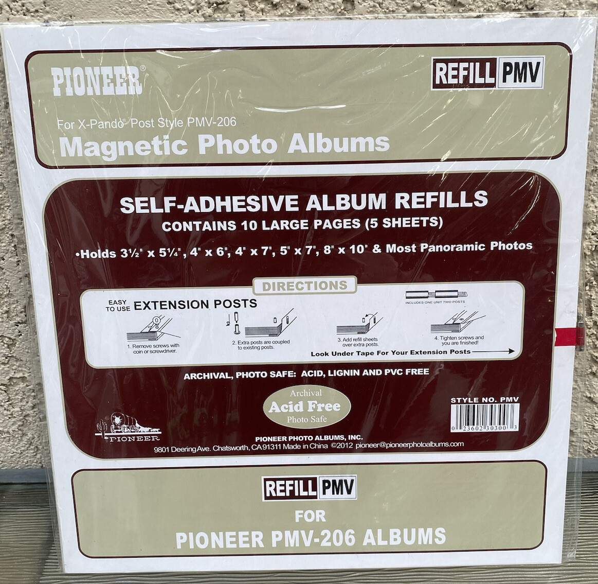 Pioneer Photo Albums Refill Pages For The PMV206 Photo, 53 OFF