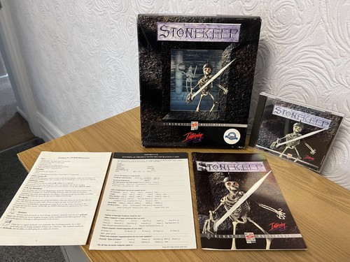 Big Boxed Interplay Stonekeep PC CD-ROM Game (No Book) -👽👾Retro Gift Idea👾👽 - Photo 10/24