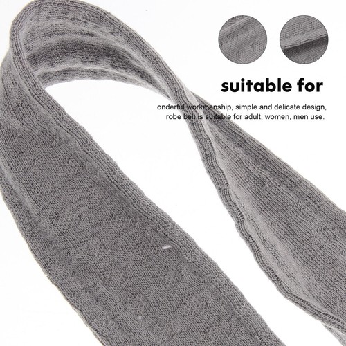 Robe Waist Belt Soft Bathrobe Hotel Belt Bathrobe Tie Belt for Replacement New - Picture 7 of 12