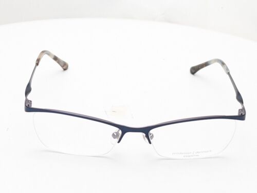 Prodesign Denmark 3127 c.9031 Oval Blue Half Rim Unisex Eyeglasses 54mm - Picture 3 of 6