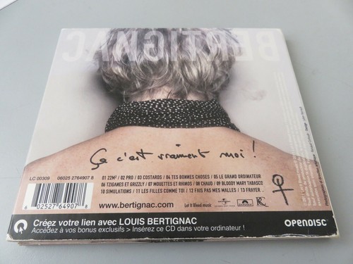 CD BERTIGNAC grizzly 2011 buonissimo stato - Imagen 2 de 4