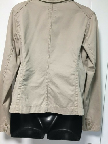 GAP beiger Blazer aus 100% Baumwolle mit einem Knopfverschluss, Gr. 6 - Bild 2 von 6