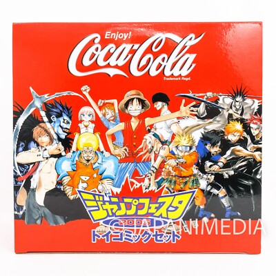 Coca Cola Shonen Jump Festa 2005 Toy Comic Set Figure JAPAN ANIME