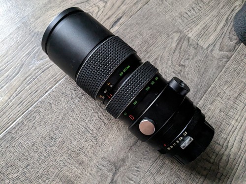 PROMASTER MC Auto Zoom 1:3.5 f=80-200 mm Lens with Case & Tiffen Filter Japan - Picture 3 of 11