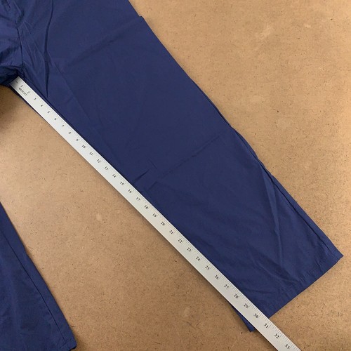 Affinity Apparel Adult Unisex Size Large Navy Drawstring Classic Scrub Pants New - Picture 12 of 12