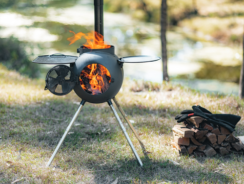 Ozpig Series 2 Portable Wood Fire Stove - Picture 5 of 10