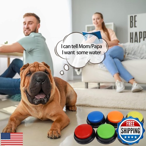 Voice Recording Button, Dog Buttons for Communication Pet Training Buzzer, 30 - Picture 3 of 5