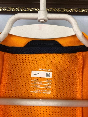 Vintage Nike Valencia Football Shirt Vest Soccer Jersey Rare Mens Orange Size M - Picture 8 of 16