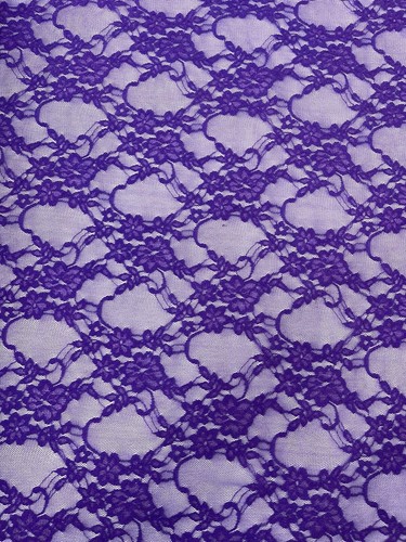 Encaje elástico floral vintage de 4 vías por yarda. - Imagen 37 de 50
