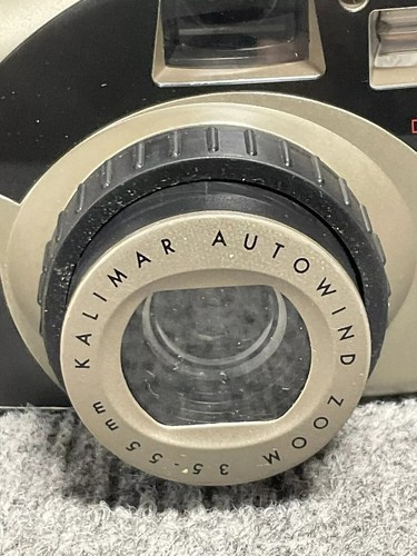 Kalimar Film Camera ๐ธ Autowind Zoom 35mm ๐ด Red Eye Reduction Built-in Flash - Picture 6 of 13