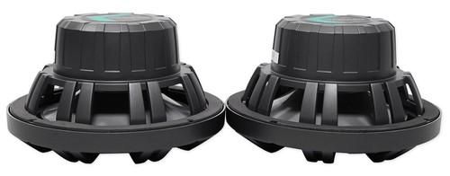 Pair KICKER 45KM84L 8" 600 Watt Marine Boat Waterproof Speakers w/ LED's KM8 - Picture 9 of 11